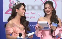 Thiên Ân nói gì khi bị Hoa hậu Mai Phương đọc sai tên ở giữa sự kiện?