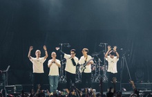 Chillies "cháy" hết mình trong concert "Trên những đám mây" tại thành phố Hồ Chí Minh