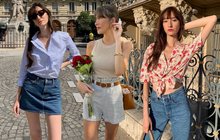4 kiểu áo được phụ nữ Pháp ưa thích vào mùa hè