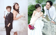 Thu Trang và Tiến Luật đăng loạt ảnh cưới "để đời" trong ngày Quốc tế hạnh phúc