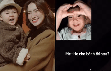 Hoà Minzy dạy con không nhận đồ của người lạ, quý tử trả lời đúng 2 chữ khiến dân tình xỉu ngang