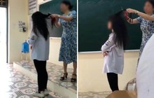Cô giáo cắt tóc nữ sinh ngay tại lớp