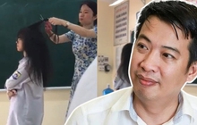 Vụ nữ sinh bị cắt tóc, nhà văn Hoàng Anh Tú chia sẻ: Nếu không đủ lòng yêu thương một đứa trẻ, xin đừng làm giáo viên