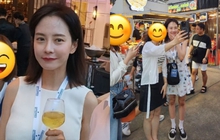 "Mợ ngố" Song Ji Hyo đầy thanh lịch dự sự kiện ở Thái Lan, nhưng mặt mộc trong chuyến vi vu đường phố sau đó mới gây sốt