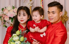 Cựu đội phó U23 Việt Nam kết hôn, rước về "cả trâu lẫn nghé"