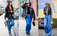3 kiểu giày được khuyên phối với quần jeans ống rộng