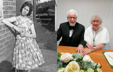 Bị bố mẹ ngăn cản thời tuổi trẻ, cặp đôi kết hôn sau hơn 50 năm