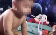 Công an đang lấy lời khai cha dượng trong clip nghi ép bé 3 tuổi hút ma túy đá