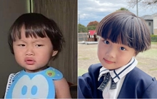 Mới ngày nào còn cần mẹ nhắc "Sa chào cô chú đi con", giờ con trai Quỳnh Trần đã chuẩn bị vào lớp 1