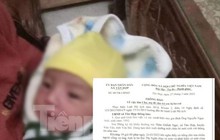 Bé trai một tuần tuổi bị bỏ rơi bên đường ở Yên Bái