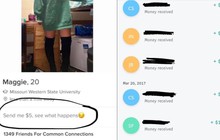 Chiêu trò ''moi tiền'' qua Tinder của cô gái đôi mươi, chưa gặp mặt cũng đã đút túi bộn tiền chỉ bằng một dòng mô tả