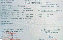 CẢNH BÁO: Bệnh viện Chợ Rẫy lại bị giả giấy nhập viện