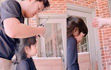 Trường Giang cưng chiều con gái