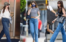 10 cách mặc quần jeans đơn giản mà siêu sang của Anne Hathaway
