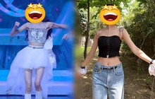 Nữ idol tăng cân được khen nức nở, nhìn ảnh cũ gầy nhẳng mà xót