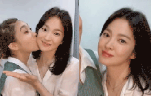 Song Hye Kyo cười rạng rỡ bên người bạn đặc biệt