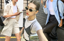 Học các blogger Hàn cách phối đồ layer xinh xắn giữa mùa hè