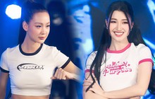 Hoa hậu Bảo Ngọc, Á hậu Phương Nhi nhảy Hip-hop khoe eo thon