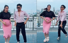 Khánh Thi say sưa "bế bụng bầu" nhảy cùng chồng trẻ, khán giả lại thót tim