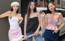 5 mẫu áo ống xinh ''hết nấc'' giá chỉ từ 153k: Kiểu dáng sành điệu, phối với quần jeans hay chân váy đều ăn ý