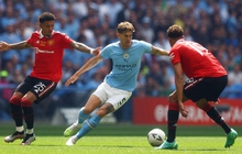 TRỰC TIẾP Man City 1 - 1 MU: Món quà bất ngờ