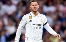 Hazard kết thúc bốn năm thất vọng ở Real Madrid