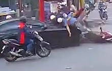 Danh tính tài xế "ô tô điên" lùa loạt xe máy, xe tải ở Bình Dương