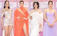 Phương Nhi khoe sắc tựa nàng thơ, Lương Thùy Linh - Thanh Thủy đọ chân dài trứ danh trên thảm đỏ