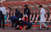 Nữ cầu thủ Iran nhập viện ở Phú Thọ vì sốc nhiệt