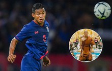 Hai tuyển thủ Thái Lan bất ngờ xuống tóc đi tu trước loạt trận FIFA Days