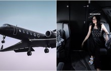 Chuyên cơ độc nhất được mệnh danh "Lamborghini trên trời" của nữ triệu phú: Nội thất tối giản, đổi màu sơn cũng tốn 12 tỷ