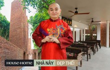 Cận cảnh biệt phủ của "vua hài đất Bắc" Xuân Hinh: Xây toàn bộ bằng gạch đỏ, có sân vườn ao cá rộng thênh thang