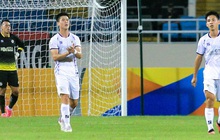Hà Nội FC nhận bàn thua chóng vánh, Duy Mạnh lập tức thể hiện tinh thần thủ lĩnh, khích lệ toàn đội