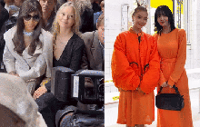 2 huyền thoại Kate Moss - Naomi Campbell chung khung hình, Momo đọ sắc cùng Quỳnh Anh Shyn tại Milan Fashion Week ngày 1
