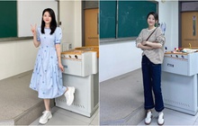 Cô giáo tiểu học lên hot search vì style quá đỉnh, đáp trả hay khi netizen khịa "chỉ lo đẹp không lo dạy"