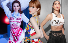 Lan Khuê lại bị chê mặc sến, Hà Hồ nhận ý kiến trái chiều với outfit “ngợp" đồ hiệu tại The New Mentor tập 7