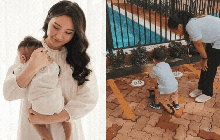 Con trai Phan Thành và Primmy Trương đi học được cô giáo khen