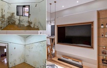 Màn cải tạo "đỉnh cao" cho căn hộ 45m2 ẩm thấp