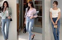10 cách diện quần skinny thanh lịch và tôn dáng cao ráo