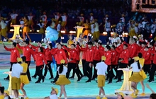 Trực tiếp lễ khai mạc ASIAD 19: Các đoàn thể thao bắt đầu diễu hành