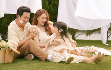 Trường Giang - Nhã Phương tung bộ ảnh kỷ niệm 5 năm ngày cưới nhưng cô con gái 4 tuổi mới là người chiếm "spotlight"