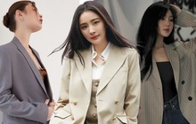Học Dương Mịch vài chiêu lên đồ hack chiều cao với blazer dáng cơ bản
