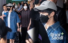 Bộ đôi EXO đổ bộ sân bay Tân Sơn Nhất: Bịt kín mít vẫn cực soái, vẻ "hack tuổi" thần sầu của Xiumin gây sốt