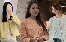 Nhìn Diệp Lâm Anh diện blazer vải tweed, nàng nào cũng muốn sắm ngay cho thu này