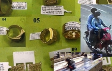 Vụ cướp tiệm vàng ở Cam Ranh: Công an truy tìm 12 mẫu trang sức, xe máy