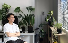 Cậu bạn học kiến trúc tự bày trí phòng thuê xịn xò
