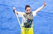 "Ngọc nữ" wushu Dương Thúy Vi biểu diễn với thần thái cực cuốn xuất sắc giành huy chương đồng ASIAD
