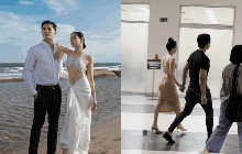 Cam thường ghi lại cảnh tình trẻ kém 12 tuổi yêu chiều Lệ Quyên hết cỡ khi đi xem concert của Hoàng Thuỳ Linh