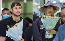 Epik High đổ bộ Nội Bài trong đêm: Các thành viên thích thú với nón lá, Tablo "mất tích" bí ẩn