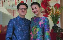 Tết đầu làm vợ của Thanh Hằng: Mùng 1 diện áo dài đi chơi cùng chồng yêu và mẹ ruột